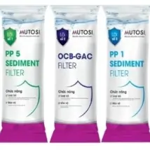 Bộ 3 lõi lọc thô Mutosi 1-2-3