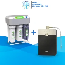 Combo Máy Lọc Nước Hydrogen Ion Kiềm Kangaroo Sumire KGRF04E + Kangaroo KGHP10K3