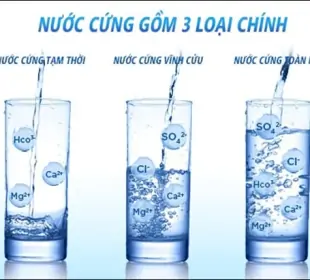 Nước cứng là gì? Dấu hiệu nhận biết và cách làm mềm nước cứng hiệu quả