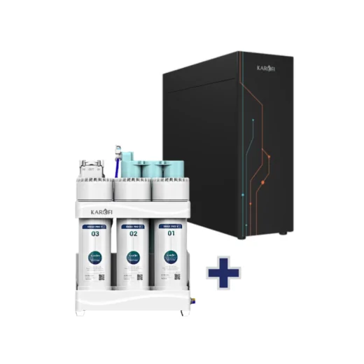 Máy lọc nước để gầm tích hợp máy làm nóng lạnh để gầm KAQ-U50K + KAO-T90