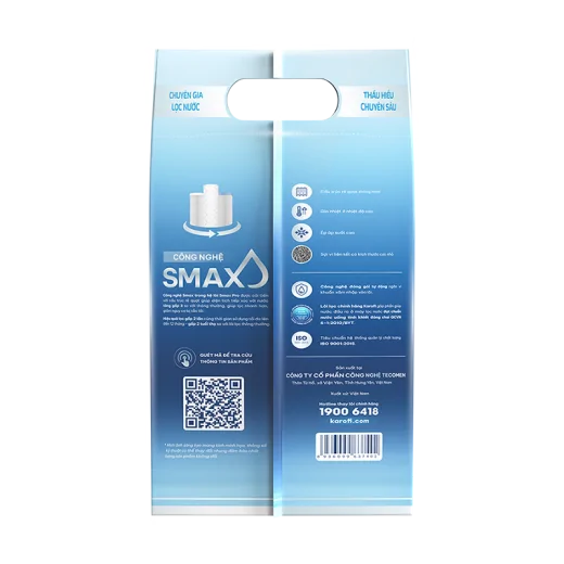 Bộ 3 lõi lọc thô KAROFI Smax Pro 1, 2, 3