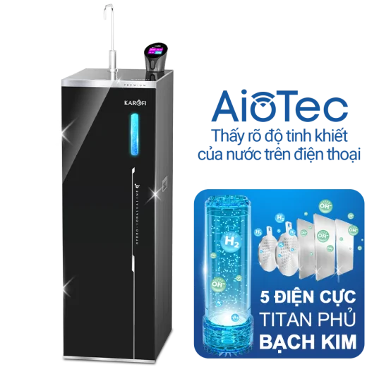 Máy lọc nước Hydro-ion kiềm Karofi KAE-S68 PRO