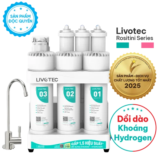 Máy lọc nước để gầm Livotec 258