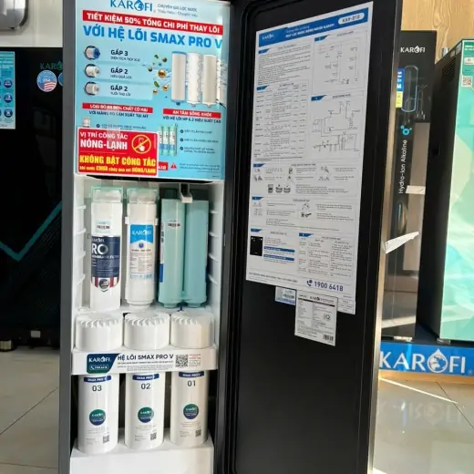 Máy lọc nước nóng nguội Karofi KAH-D18