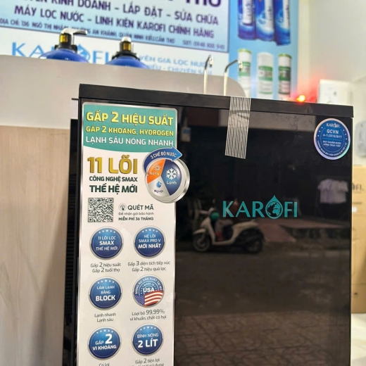Máy lọc nước nóng lạnh Karofi KAD - M68