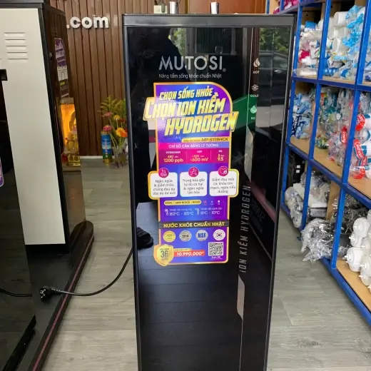 Máy lọc nước nóng lạnh nguội ion kiềm hydrogen Mutosi MP-S119HCK