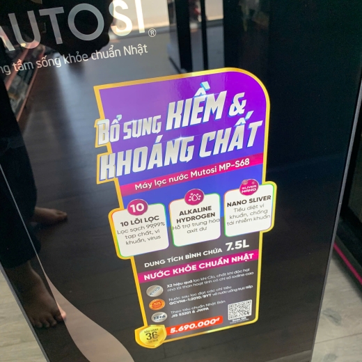 Máy lọc nước Mutosi MP-S68